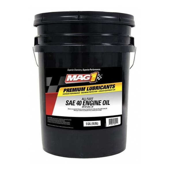 Mag 1 Diesel Engine Oil, 5 Gal., SAE 40 MAG00045