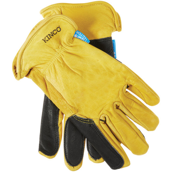 Kinco HydroFlector Men's Large Water-Resistant Buffalo Leather Work Glove 387P-L