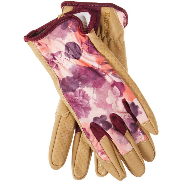 KincoPro Women's Small Faux Leather Palm Work Glove 2004W-S