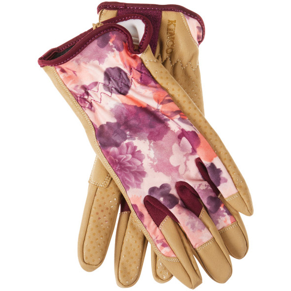 KincoPro Women's Small Faux Leather Palm Work Glove 2004W-S
