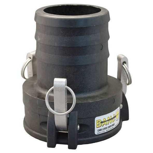 Banjo Cam and Groove Coupling,4",Polypropylene 400C Banjo Cam and Groove Coupling,4",Polypropylene 400C