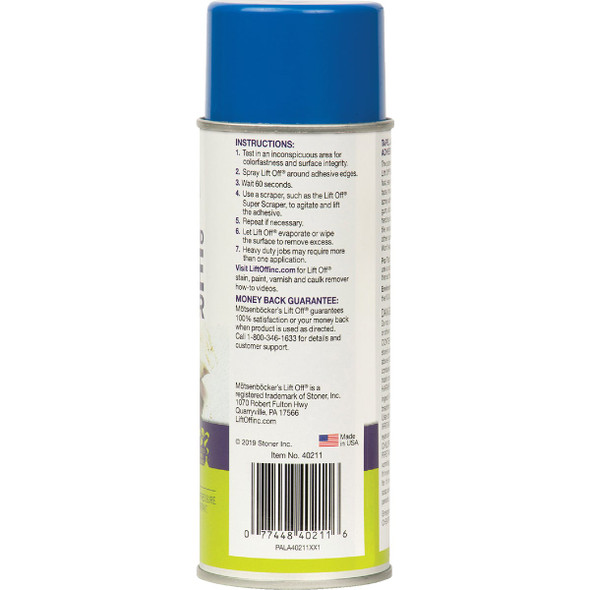 Motsenbocker's Lift-Off 12 Oz. Aerosol Tape, Label & Adhesive Remover 402-11 648892