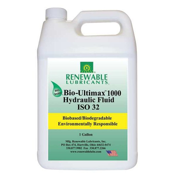1 gal Jug, Hydraulic Oil, 32 ISO Viscosity, Not Specified SAE
