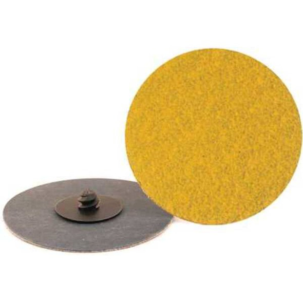 Arc Abrasives Quick Change Disc,3in,80 Grit,TR,PK50 71-31666K