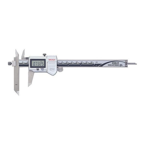 Mitutoyo Digital Caliper,1-3/16" Jaw Depth,Steel 573-701-20