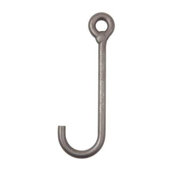 Peerless Chain J-Hook,Alloy Steel,3 in,1,200 lb,G80 JBA075