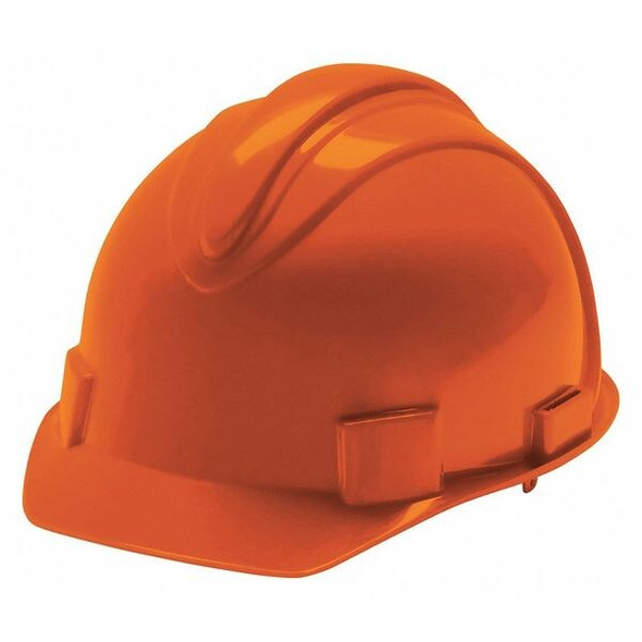 Hard Hat, Charger*, Polyethylene, 4 Point Ratchet, Type 1, Class E, Orange