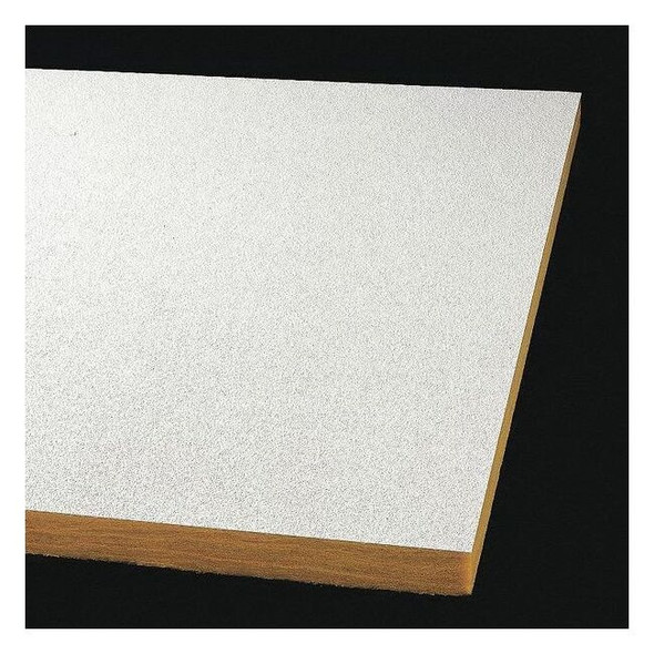 Optima Ceiling Tile, 6 in W x 48 in L, Square Lay-In, 15/16 in Grid Size, 12 PK