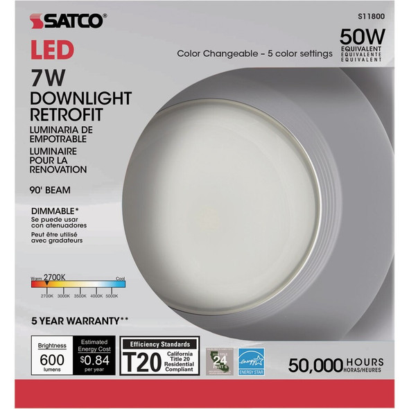 ColorQuick 7w Led Cct Retroft Light S11800R1 554651