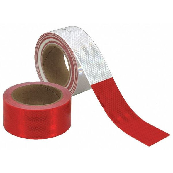 Diamond Grade Reflective Tape,2" W,0.33 ft. L,PK12 983-10 ES