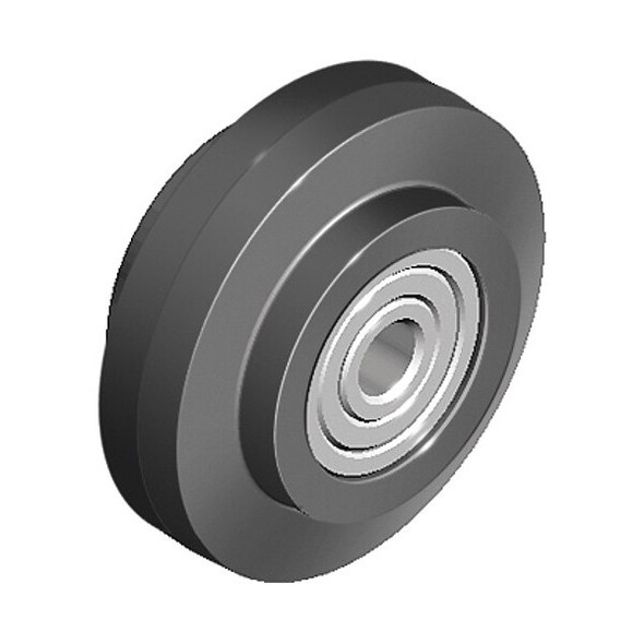 Fath Roller Wheel, 39 mmx17.6 mm,Polyamide 093020 Fath Roller Wheel, 39 mmx17.6 mm,Polyamide 093020