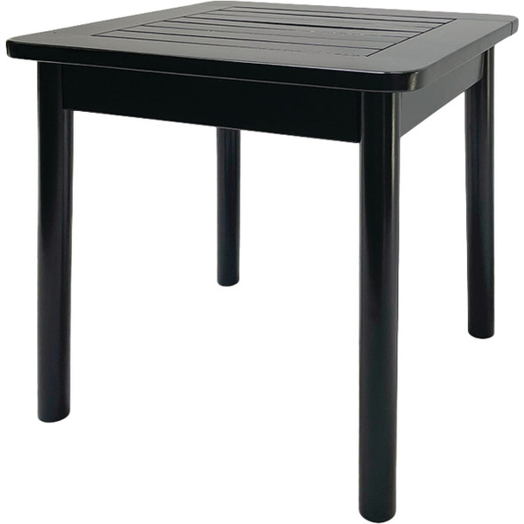Jack Post Windsor 18 In. Black Hardwood End Table JPC-914B Jack Post Windsor 18 In. Black Hardwood End Table JPC-914B