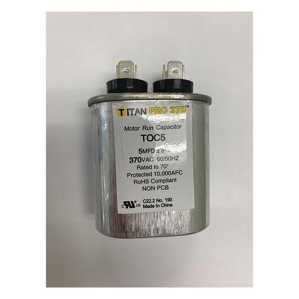Packard Capacitor,5 MFD,370V,POC5 12005