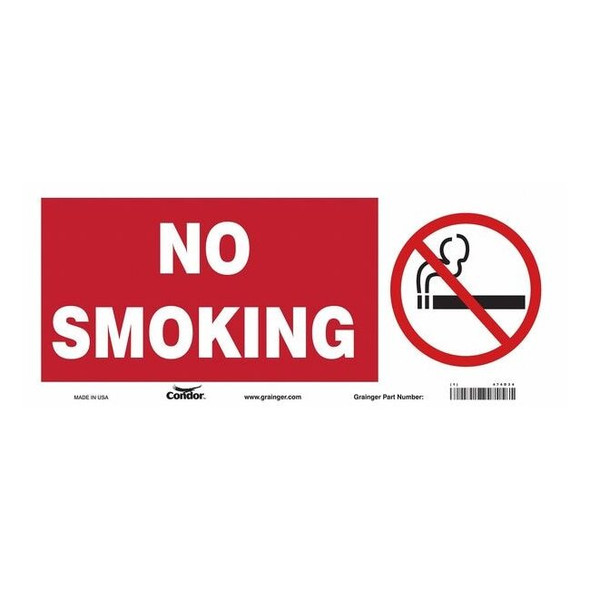Safety Sign, 7" H, 17 in W, Vinyl, Vertical Rectangle, English, 474D34