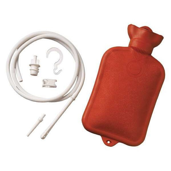 Mabis Douche and Enema System,Red,8 1/8inL 42-842-000 Mabis Douche and Enema System,Red,8 1/8inL 42-842-000
