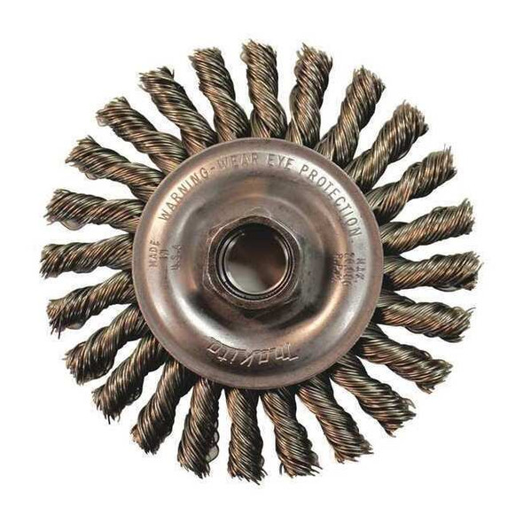 Makita 4" Knot Cable Twist Wire Wheel, 5/8"-11 A-98572