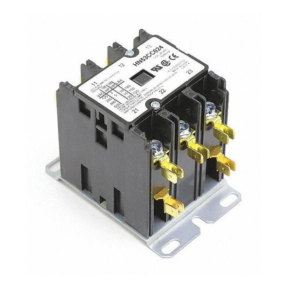 Carrier Contactor,30A,24V,3 Pole HN53CC024
