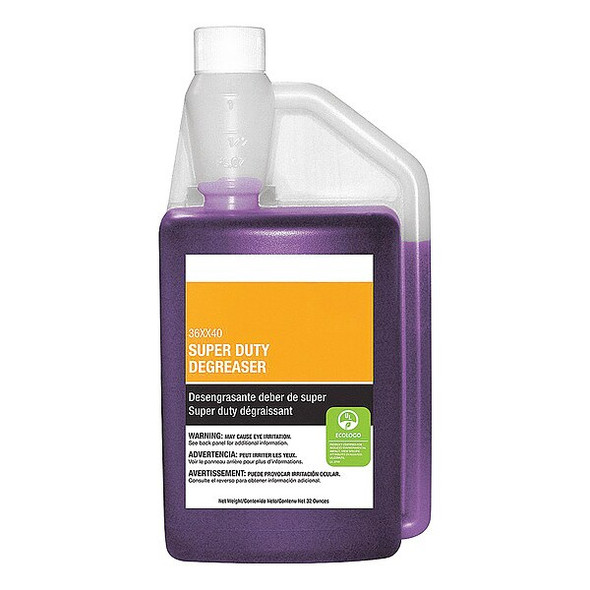 Manufacturer Varies Degreaser, 32 Oz Bottle, Liquid, Purple 36XX40