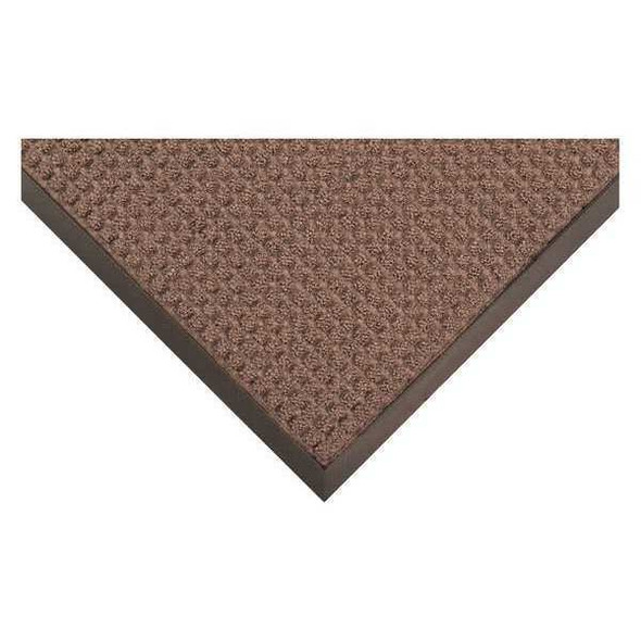 Condor Entrance Mat, Polypropylene, 3/8 in Thick, Brown, 2 ft W x 3 ft L 36VK21