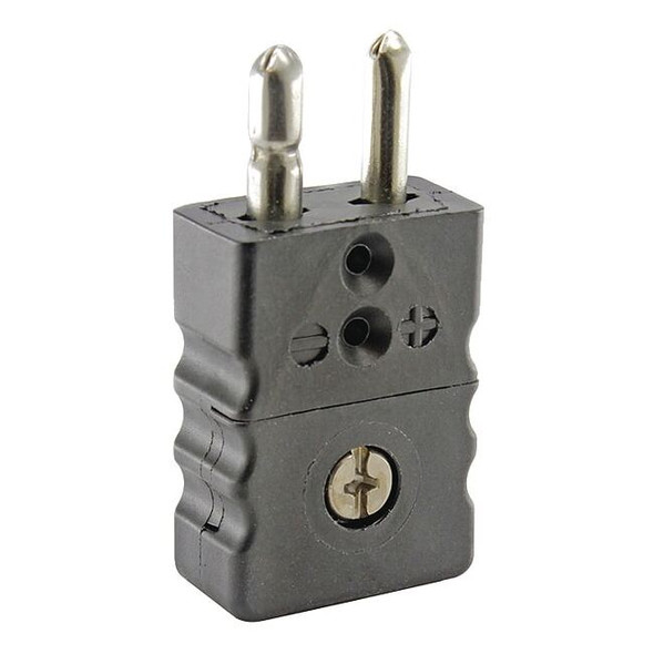 Dayton Thermocouple Plug, Black, Type J, Jack 36GL01