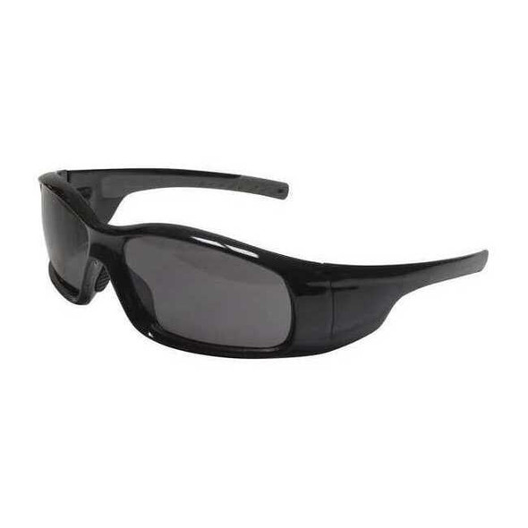 Briggs, Safety Glasses, Anti-Fog, Gray Lens, Black Frame, Full-Frame