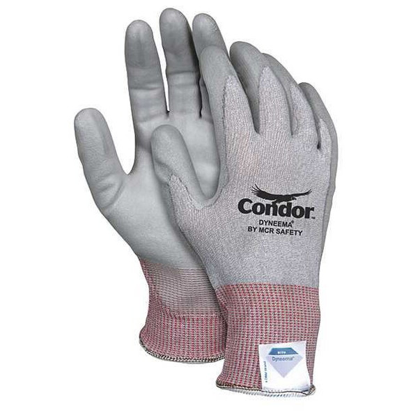 Cut Resistant Coated Gloves, Cut Level 2 ,Polyurethane ,Smooth ,XL 1 PR