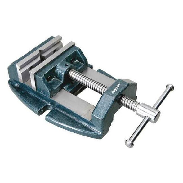 Dayton 4" Machine Vise with Fixed Base 31LZ68