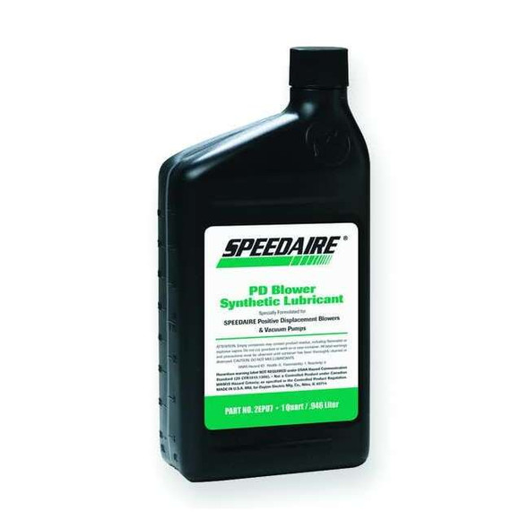 Speedaire Vacuum Pump Oil, 1 qt, Bottle 2EPU7