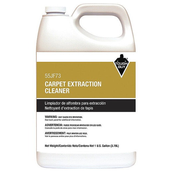 Manufacturer Varies Carpet Cleaner,Jug,1 gal, Tough Guy 55JF73
