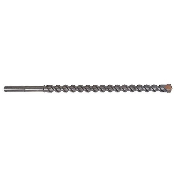 Westward 4-Cutter Hammer Drill Bit 3/4" x 22-1/2"L, SDS Max 22UW60