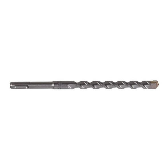 Westward 2-Cutter Hammer Drill Bit 3/8" x 12"L, SDS Plus 22UV64