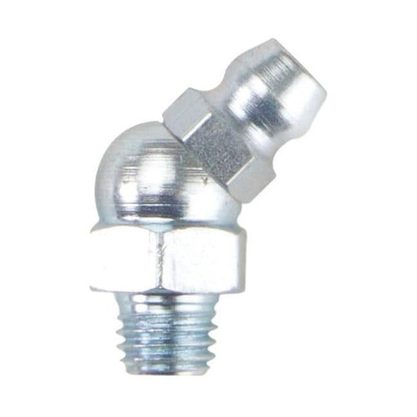 Westward Fitting,45 Deg.,1/4"-28 Thread Size,PK10 52NZ49