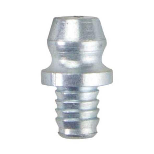 Westward Grease Fitting, Straight, Stl, 1/2 in L, PK10 52NZ26