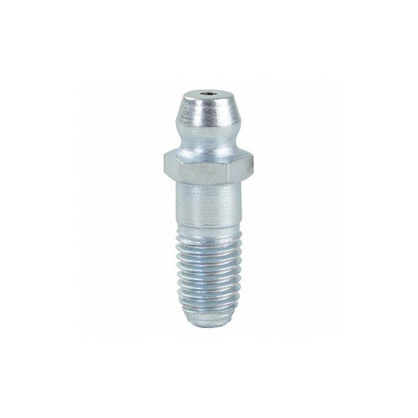 Westward Grease Fitting, Straight, Stl, 15/16"L, PK10 52NZ33