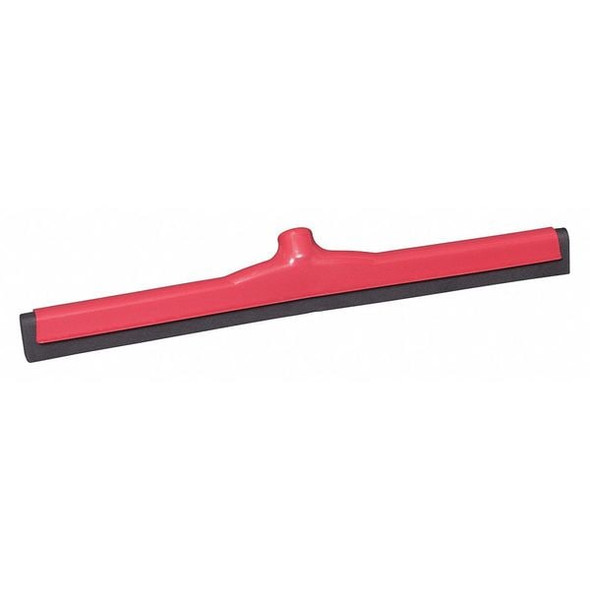 Tough Guy Floor Squeegee, Double, Red, 21-1/2" W 48LZ42