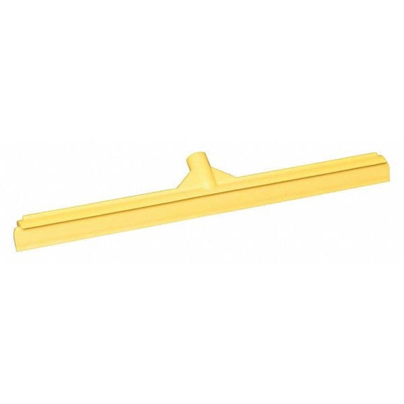 Tough Guy Floor Squeegee, Straight, Yellw, 23-39/64"W 48LZ33