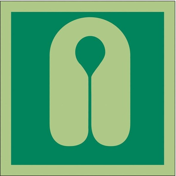 Condor IMO Safety Sign,6inx6in,Vinyl 486F70