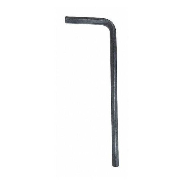 Metric Plain Hex Key Hex Key, 2.5 mm Tip Size, 2 5/32 in Long, 2.5 mm Short