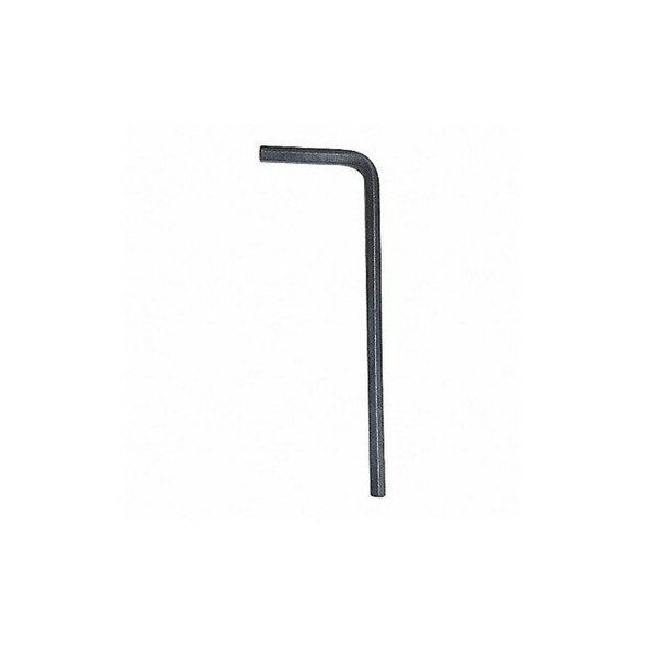 Metric Plain Hex Key Hex Key, 2.5 mm Tip Size, 2 5/32 in Long, 2.5 mm Short