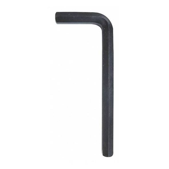 Metric Plain Hex Key Hex Key, 9 mm Tip Size, 4 3/32 in Long, 9 mm Short
