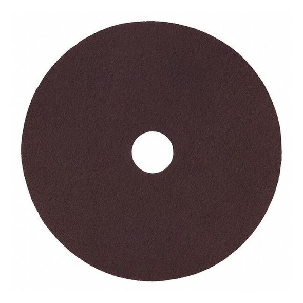 Tough Guy Stripping Pad,Size 20",Maroon,Round,PK10 453T18