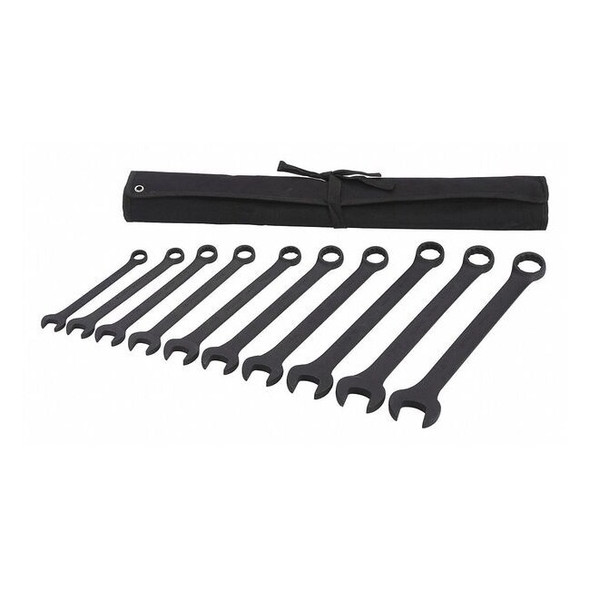 Westward Combo Wrench St,Steel,Black Oxide,Offset 54DG09