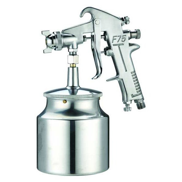 Speedaire Spray Gun,1.8mm Nozzle 48PX83