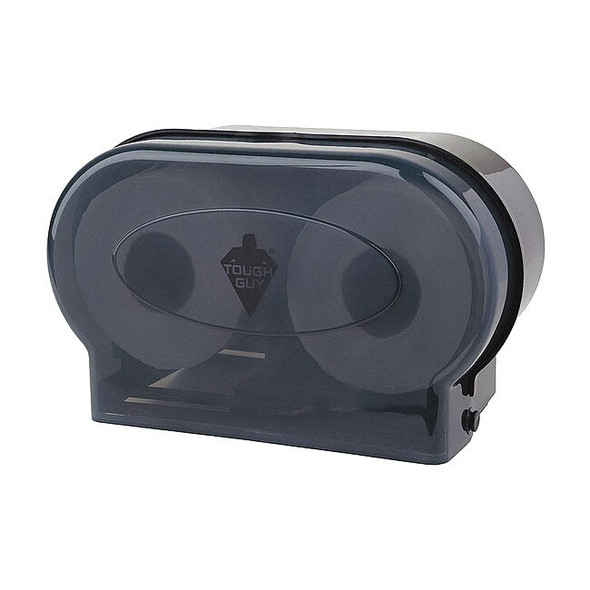 Tough Guy Toilet Paper Dispenser,(2) Rolls,Plastic 22LC64