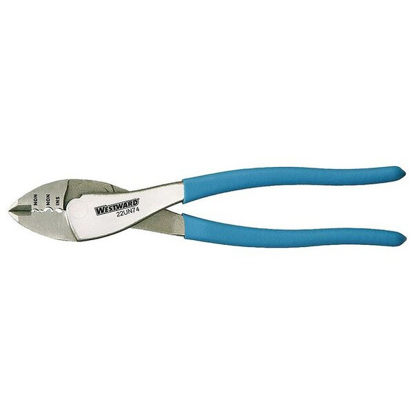 Westward 9 1/2 in Crimper 22 to 10 AWG 22UN74