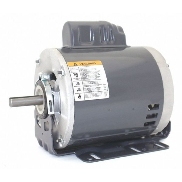 Capacitor-Start Belt Drive Motor, 1/2 HP, 115/208-230V AC Voltage, 56H Frame, 1,725 Nameplate RPM
