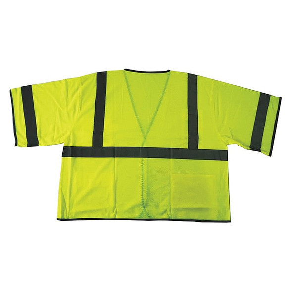 Condor High Visibility Vest,Yllw/Green,2XL/3XL 53YP08
