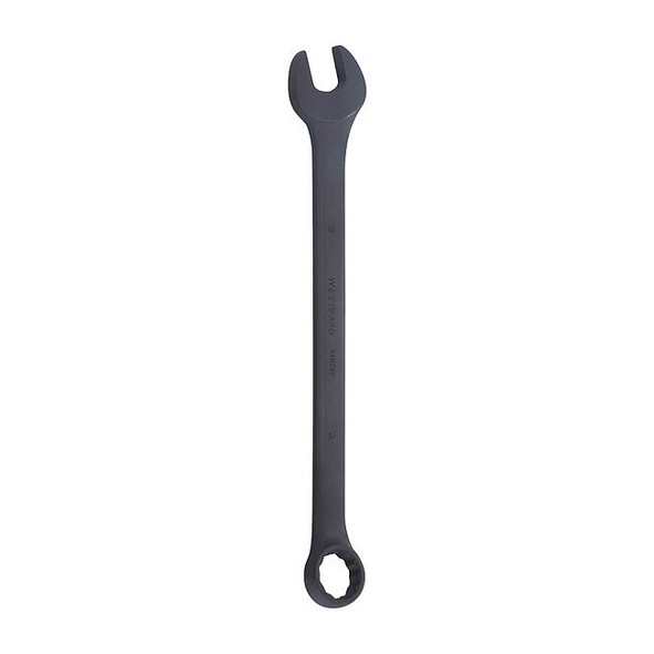 Westward Combination Wrench,2",SAE,Black Oxide 54RZ45