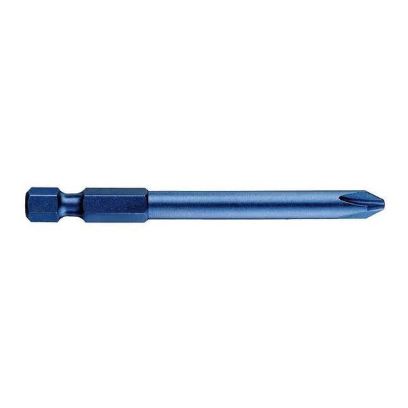 Westward Power Bit,SAE,1/4",Hex Power Drive,PK5 40L628