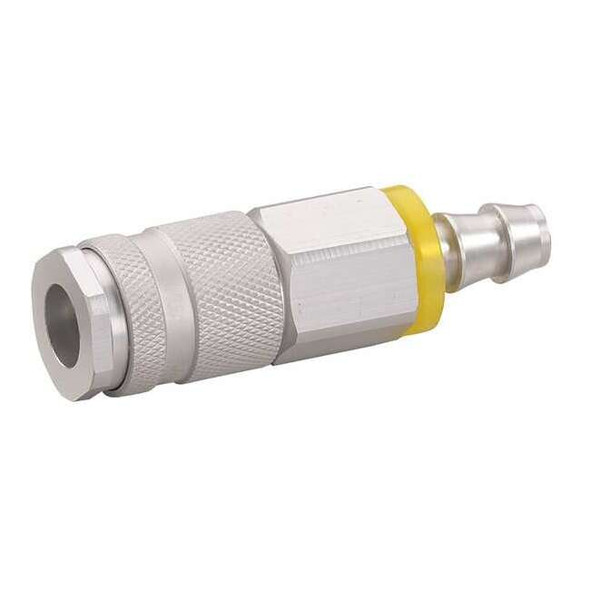 Speedaire Coupler Body,Push On,1/4,Aluminum 30E629